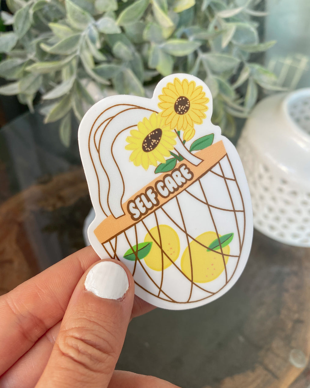 Self Care Sticker