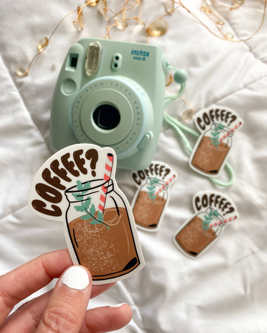 Iced Coffee Sticker