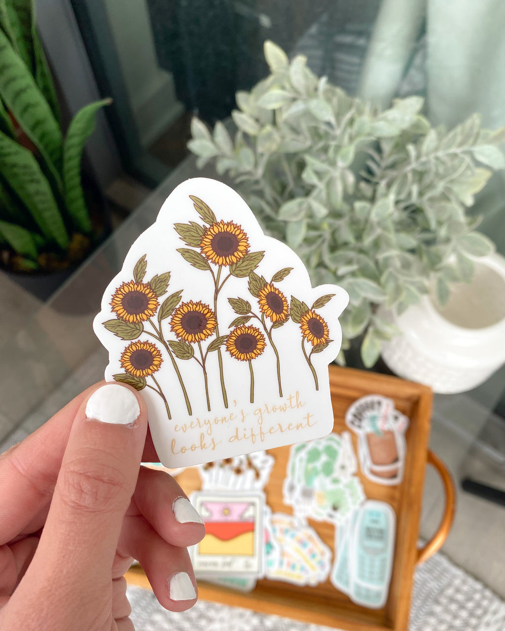 Everyone's Growth Is Different Sticker