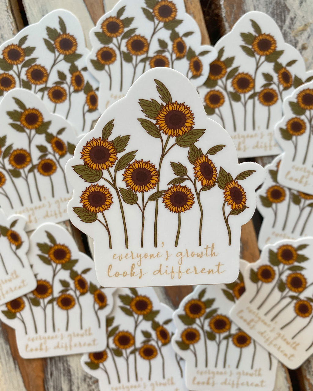 Everyone's Growth Is Different Sticker
